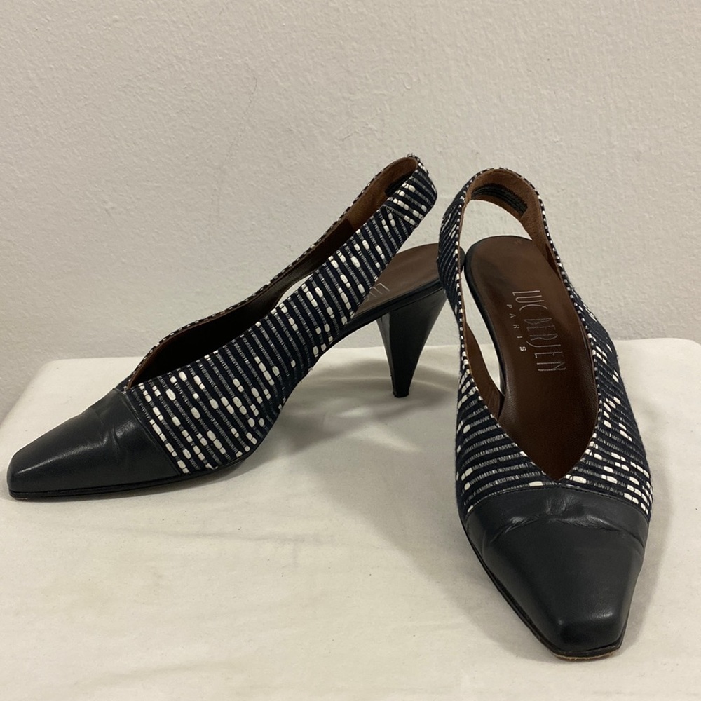 Vintage Luc Berjen heels, size 8, made in Italy